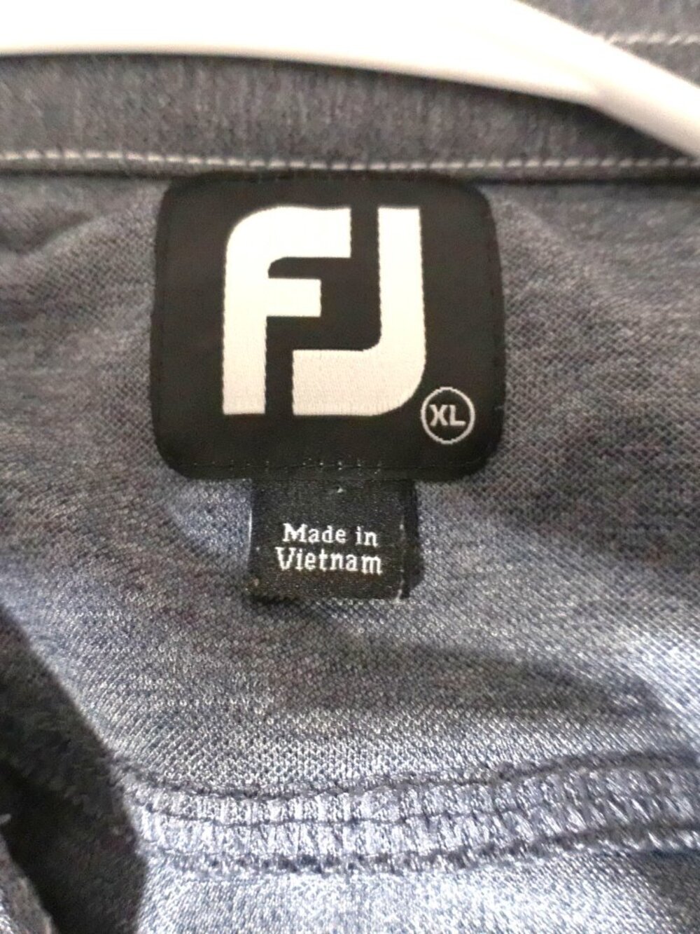 FootJoy FJ Golf Polo Shirt Men’s XL Gray Quail Creek Athletic Fit Style Perform - Picture 2 of 4